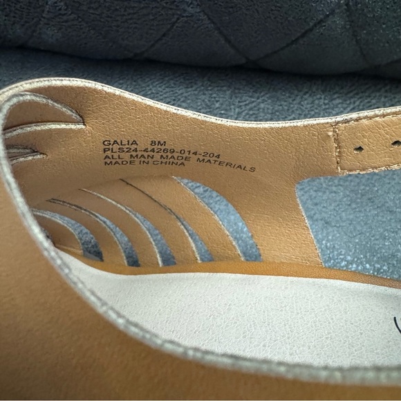 Frye and Company Galia Solid Tan Size 8 M Strappy Heeled Sandals - Picture 14 of 16